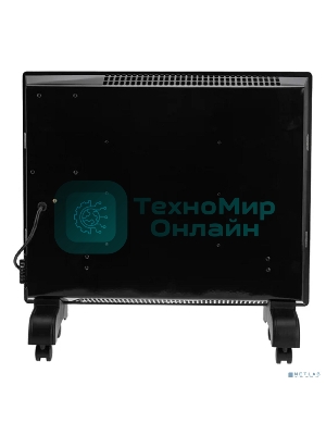 Конвектор электрический Rexant черный, 1000 Вт, 10 м2, электронный термостат, Wi-Fi