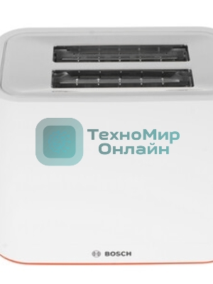 Тостер Bosch TAT3M121 белый, 950 Вт, 2 слота