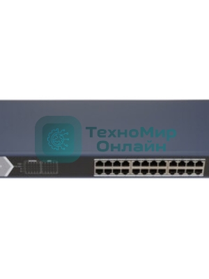 Гигабитный неуправляемый коммутатор POE DS-3E0526P-E/M(O-STD)(B) - 24-портовый, Hikvision