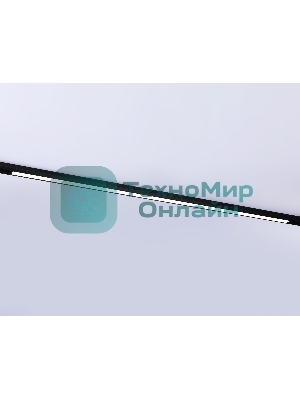 Светильник трековый светодиодный GL4013 BK черный IP20 36W 4200K 48V 900*22*45