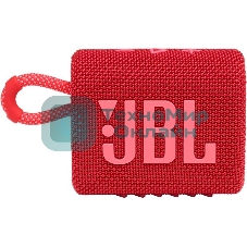 Портативная акустика JBL GO 3, красный