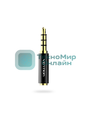 Переходник Vention Jack 2.5 мм F/3.5мм M Переходник Vention Jack 2.5 мм F/3.5мм M