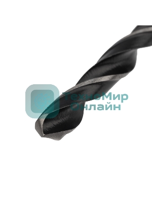 Сверло по металлу Kranz 1,0х34х12 мм HSS (10 шт. в упаковке) DIN 338