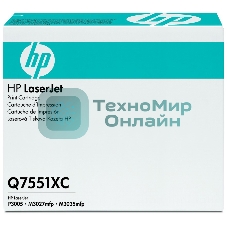 Картридж лазерный контрактный HP LaserJet Q7551XC Contract Black Print Cartridge