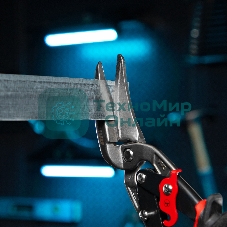 Ножницы по металлу Gross 78331 270 мм прямой и левый проходной резсталь-СrMo двухкомп. рук-ки