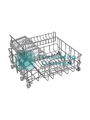 Посудомоечная машина Maunfeld MWF07IM, белый, 42 см, 3 компл., 58 дБ, класс B