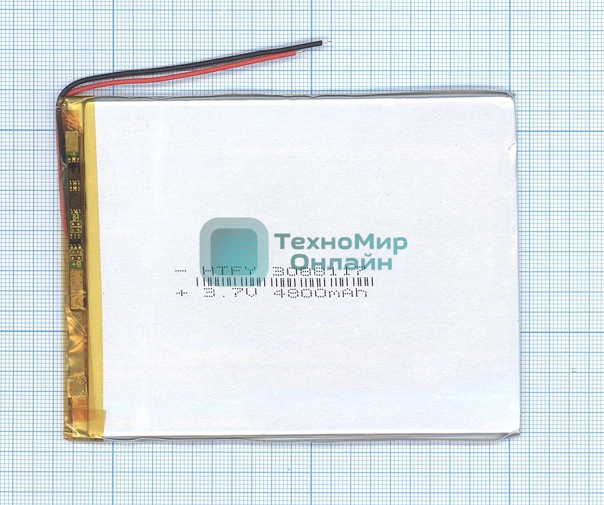 Аккумулятор Li-Pol (батарея) 3x88x117 мм 2pin 3.7V/4800mAh