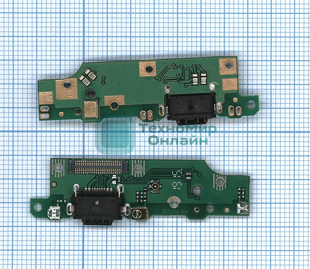 Шлейф разъема питания для Nokia 6.1