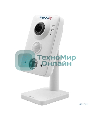Камера видеонаблюдения IP Trassir TR-D7121IR1 v6 2.8-2.8мм цв. корп.:белый