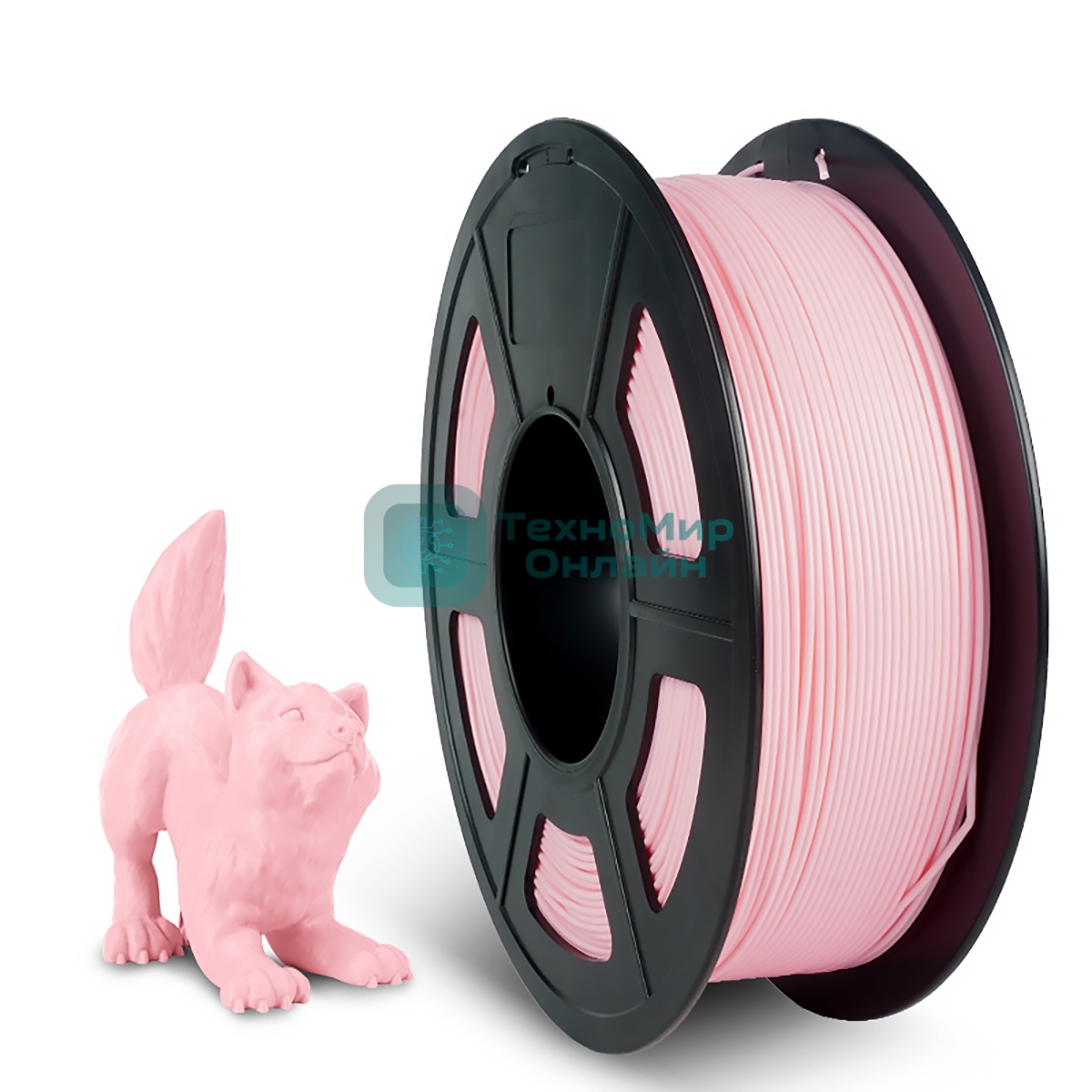 Филамент NVPrint PETG Sakura Pink для 3D печати диаметр 1.75мм длина 330 метров масса 1 кг