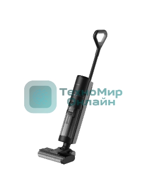 Пылесос вертикальный моющий Dreame Wet and Dry Vacuum H12S черный, питание от аккумулятора, 300 Вт, уборка влажная/сухая, пылесборник 0.7 л, работа от АКБ max 35 мин