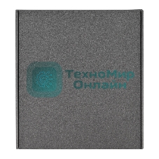 Заглушка Kranz STRONG декоративная с суппортом графит