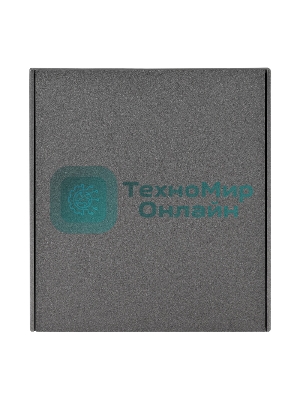 Заглушка Kranz STRONG декоративная с суппортом графит