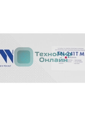 Картридж NVPrint совместимый Brother TN-241T Magenta для HL-3140CW/3150CDW/3170CDW/DCP-9020CDW/MFC-9140CDN/9330CDW/9340CDW (1400k)