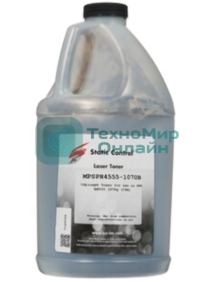 Тонер для принтера Static Control MPSPH4555-1070B черный (флакон 1070г) HP LJM4555/M601/LJP4014 