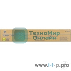 Тонер-картридж Konica-Minolta bizhub C220/280 желтый TN-216Y (o)