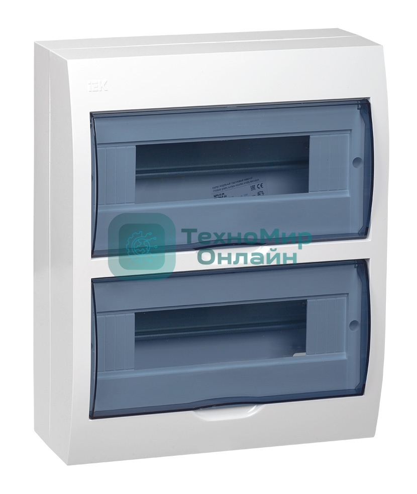 Бокс ЩРН-П-24модуля навесной пластик IP41 MKP12-N-24-40-10 IEK