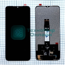Дисплей для Xiaomi Redmi A1, Redmi A1 Plus, Poco C50 в сборе с тачскрином черный