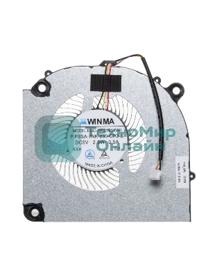 Вентилятор (кулер) для ноутбука Clevo, Hasee, Ardor, Machenike EGC-79071S1-0AH CPU