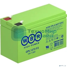 Батарея WBR GPL 1272 (12V 7.2Ah)