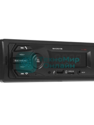 Автомагнитола Soundmax SM-CCR3179B, 1 DIN, Bluetooth, USB Type-A, AUX