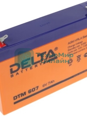 Батарея для ИБП Delta DTM 607 (6V, 7Ah)