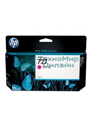 Картридж струйный HP 727 B3P20A пурпурный для HP DJ T920/T1500 (130мл)
