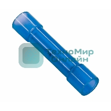 Соединительная гильза изолированная Rexant L-27.3 мм нейлон 1.5-2.5 мм² (ГСИ(н) 2.5/ГСИ-н 1,5-2,5) синяя