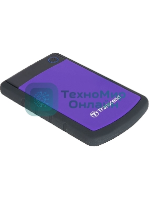 Внешний HDD Transcend USB 3.0 1Tb TS1TSJ25H3P StoreJet 25H3P (5400 об/мин) 2.5