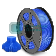 Филамент NVPrint PETG Blue для 3D печати диаметр 1.75мм длина 330 метров масса 1 кг