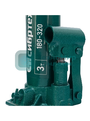 Домкрат гидравлический Сибртех бутылочный, 3т, 180-320 мм