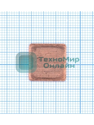 Медная термопрокладка 0.8 мм - 1шт.