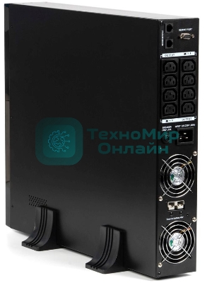 Источник бесперебойного питания ИБП Бастион RAPAN-UPS 2000 RACK+4x9Ah (1400 Вт, Line-interactive, встроенные АКБ 4 шт.x 9Ah) 8959