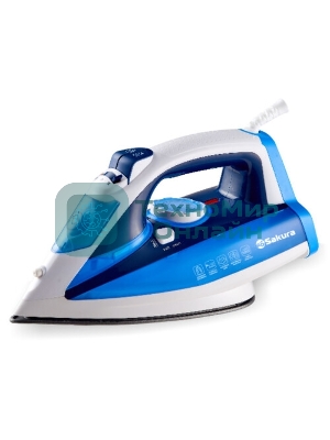 Утюг Sakura SA-3062CBL 1800 Вт керам. подошва, пар. увлажнение, самоочист.