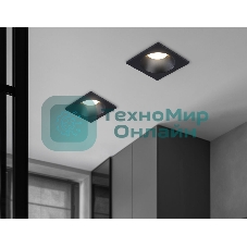 Светильник Ambrella light TN1190 BK черный GU5.3 IP65 87*87*44