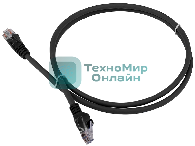 Патч-корд Lanmaster LSZH UTP кат.6, 3.0 м, черный