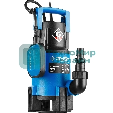 Насос ЗУБР НПГ-Т3-550 профессионал т3 погружной дренажный для грязной воды d частиц до 35мм 550Вт