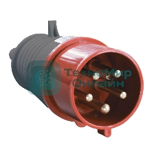 Вилка IEK 025 3P+PE+N 32А380В IP44