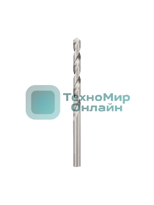 Сверло по металлу Kranz 10х133х87 мм HSS (1 шт. в упаковке) DIN 338