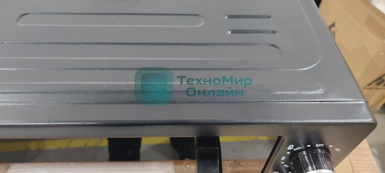 (На запчасти) Мини-печь Kraft KF-MO 3802 KBL черный