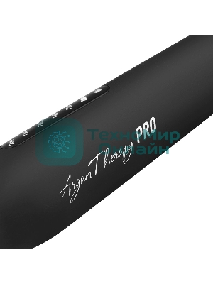 Щипцы для завивки волос Polaris PHS 3410TAi Argan Therapy PRO черный, 34 мм, 220 °C, 6 режимов