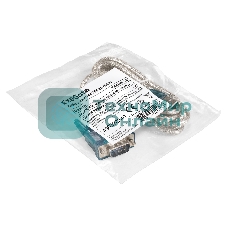 Кабель-адаптер USB 2.0-RS232 ExeGate EX-UAS-1.8 (Am/DB9M, 1,8м, крепеж разъема - винты)