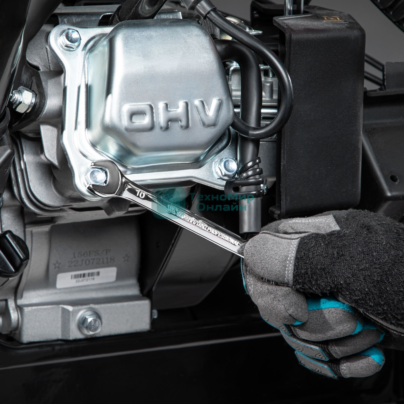 Набор ключей Matrix комбинированных, трещеточных 8 шт