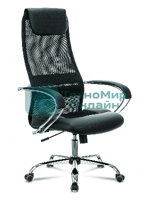 Кресло Бюрократ CH-608SL/BLACK TW-01 TW-11 черный, сетка