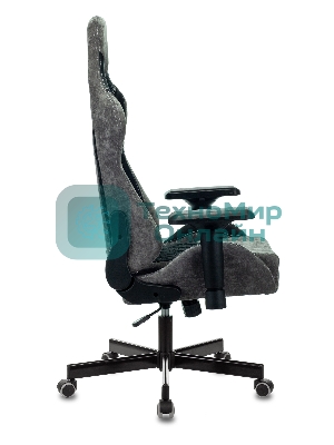 Кресло Бюрократ VIKING 7 KNIGHT B FABRIC черный, ткань, 120 кг, механизм качания