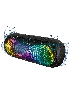 Портативная акустика SVEN PS-165, черный (16 Вт, Waterproof (IPx6), TWS, Bluetooth, microSD, 3000мА*ч)