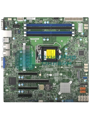 Материнская плата Supermicro MBD-X12STL-F-B, LGA1200, Intel C252, 4xDDR4, 6xSATA, 1xM.2 (PCIe 3.0 x4), 1xPCIe 4.0 x16, 2xPCIe 4.0 x8, 1xPCIe 4.0 x4, 2xLAN, mATX