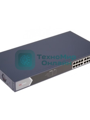 Коммутатор Hikvision DS-3E0518P-E 17G 1SFP 16PoE+ 230W неуправляемый