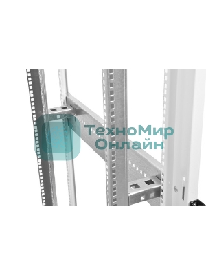 Шкаф коммутационный ЦМО ШТК-М-42.8.10-3ААА 42U 800x1000 мм пер. дв. металл задн. дв. стал. лист 2 бок. пан. 500 кг серый