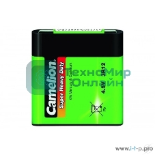 Батарейка Camelion 3R12 SR-1 (3R12-SP1G, 4.5В)